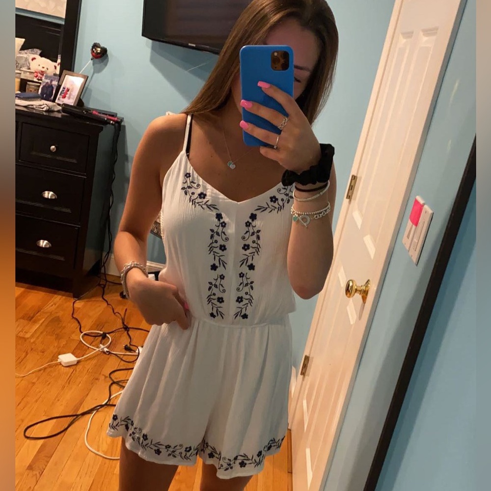 White romper